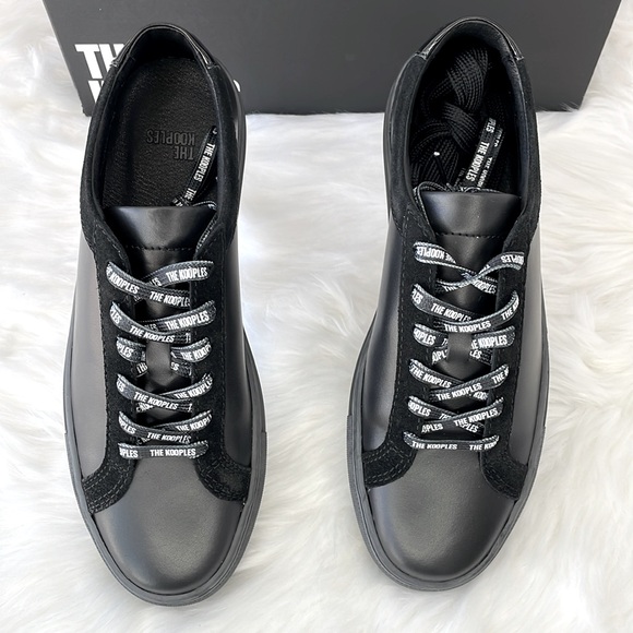 The Kooples Leather Unisex Sneakers - Picture 10 of 16